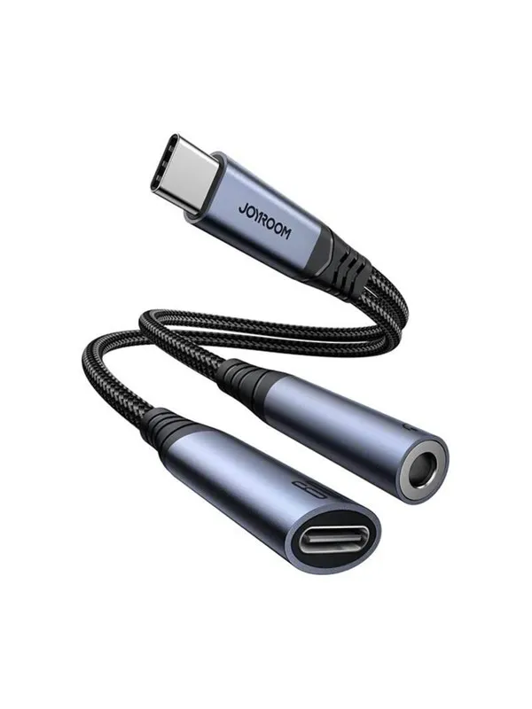 Joyroom 2-in-1 Audio Adapter SY-C02 - USB-C to 3.5mm + USB-C