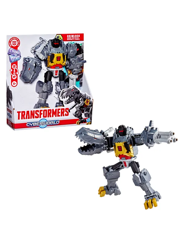 Transformers Cyberworld Grimlock Chomp & Battle 22.5 cm