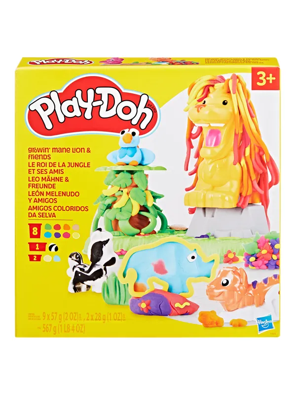 Play-Doh Growin' Mane Lion and Friends