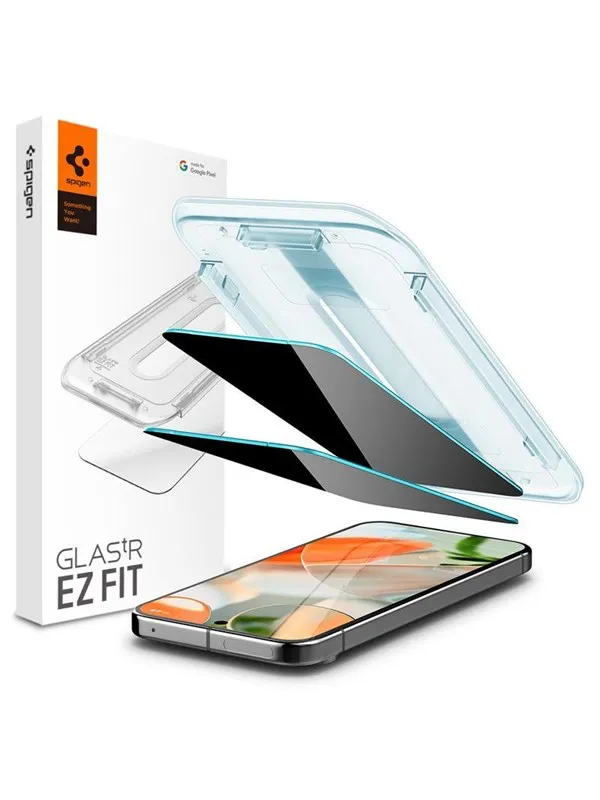 Spigen Glass tR EZ Fit (Privacy) 2 Pack - Google Pixel 10/9 Pro/ Pixel 10/9