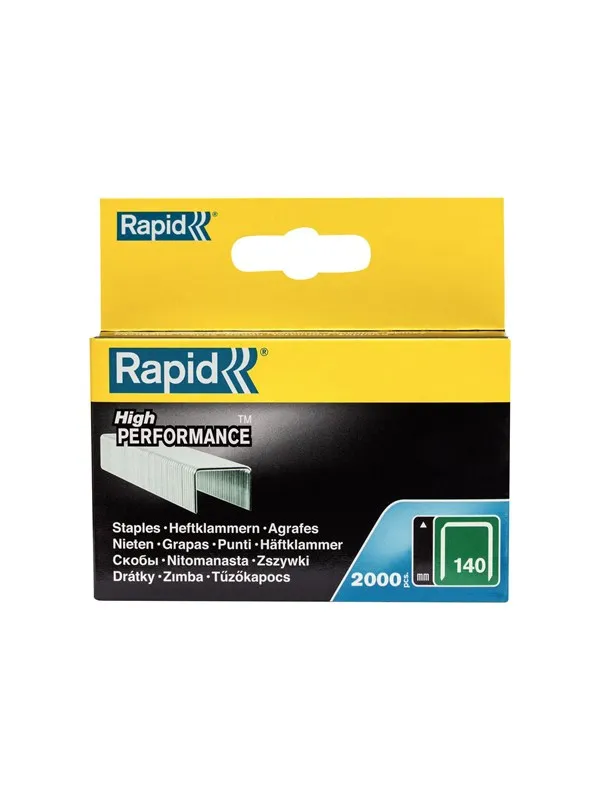 Rapid High Performance - staples - No. 140 - 12 mm - pack of 2000