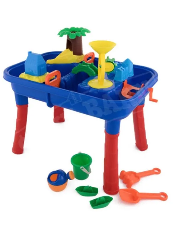 Happy Summer Sand & Water Play Table