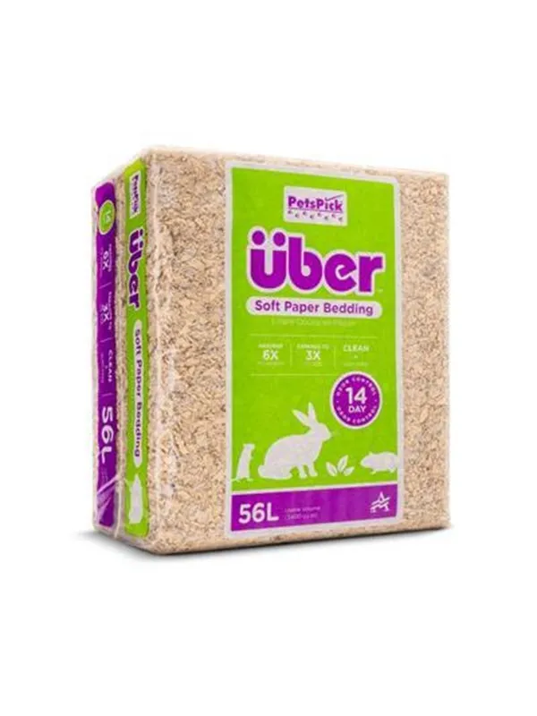 Über Soft Paper Bedding 56 L Nature - (45031)