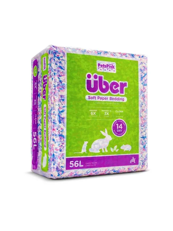 Über - Soft Paper Bedding 56l Confetti - (45063)