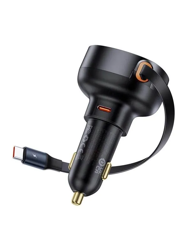 Baseus Enjoyment Pro with cable USB-C 60W (Black)