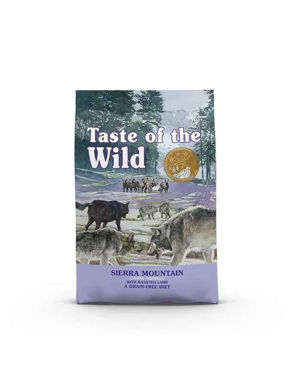 Taste of the Wild Sierra Mountain Canine Formula With Roasted Lamb Grain-Free 12.2kg