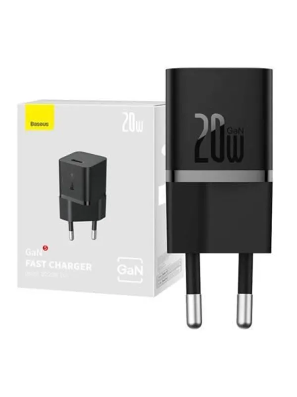 Baseus Mini wall charger  GaN5 20W (black)