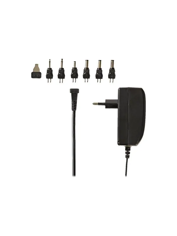 Nedis Universal AC Power Adapter - 24 W | 9 - 24 V DC | 1.80 m | 1.0 A - 1.5 A A | 6 plug(s)