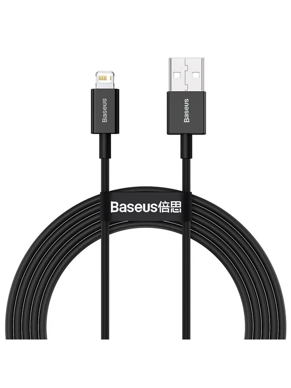 Baseus Superior Series Cable USB to iP 2.4A 2m (black)