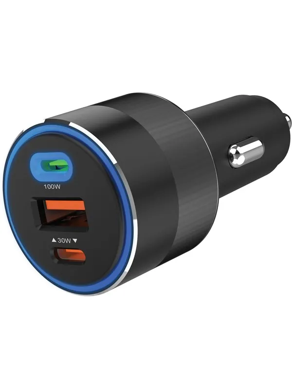 Sandberg Car Charger 3in1 130W USB-C PD