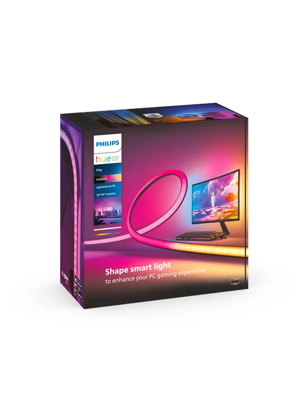 Philips Hue Play Gradient PC Lightstrip 24-27" 3-Pack