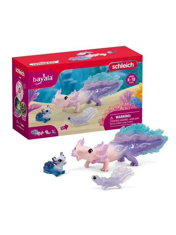 Schleich Axlotl Oppdagelse Sett
