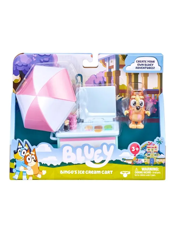 Bluey Ice Cream Playset w. Bingo
