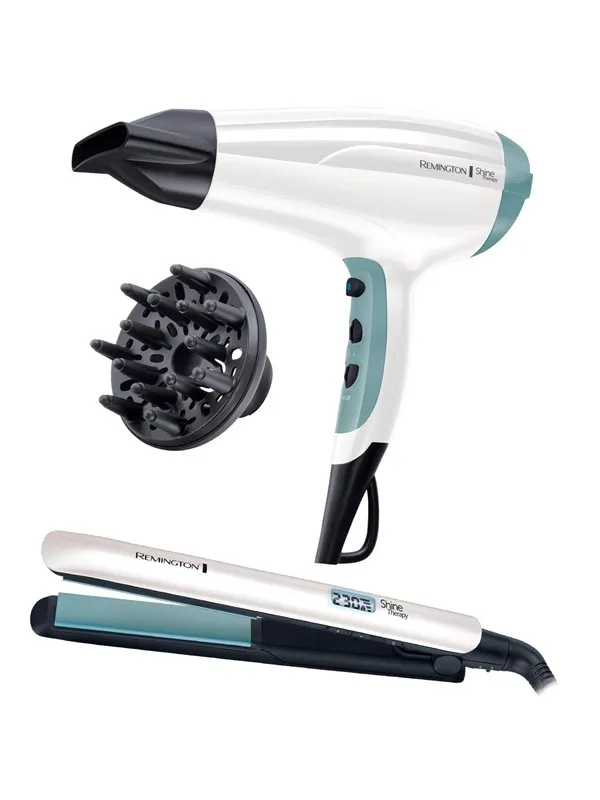 REMINGTON SHINE THERAPY Haircare Giftset