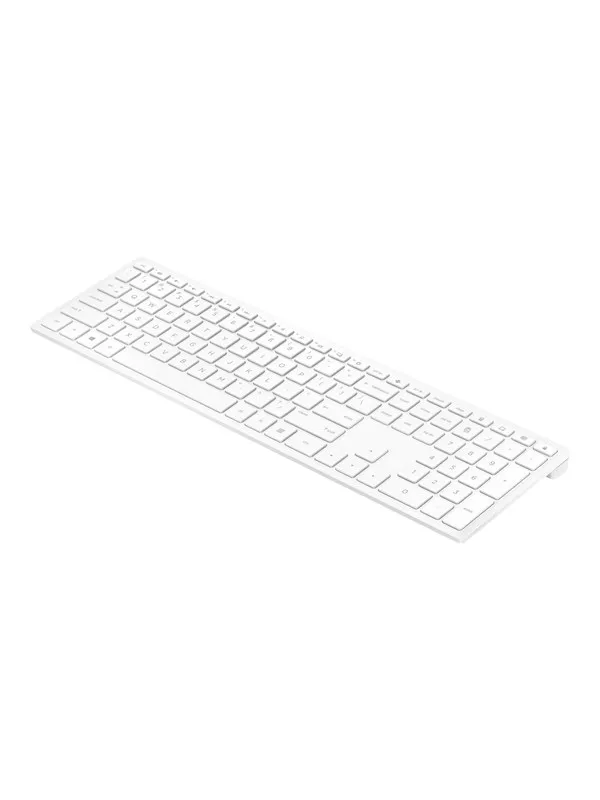 HP Pavilion 600 - Tastatur - Engelsk - Hvit