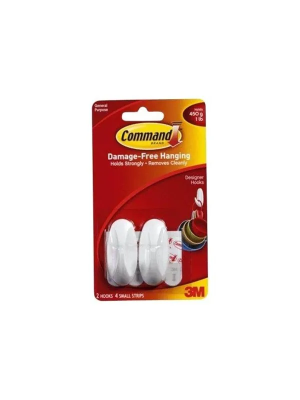 3M Command Designer Hooks Small