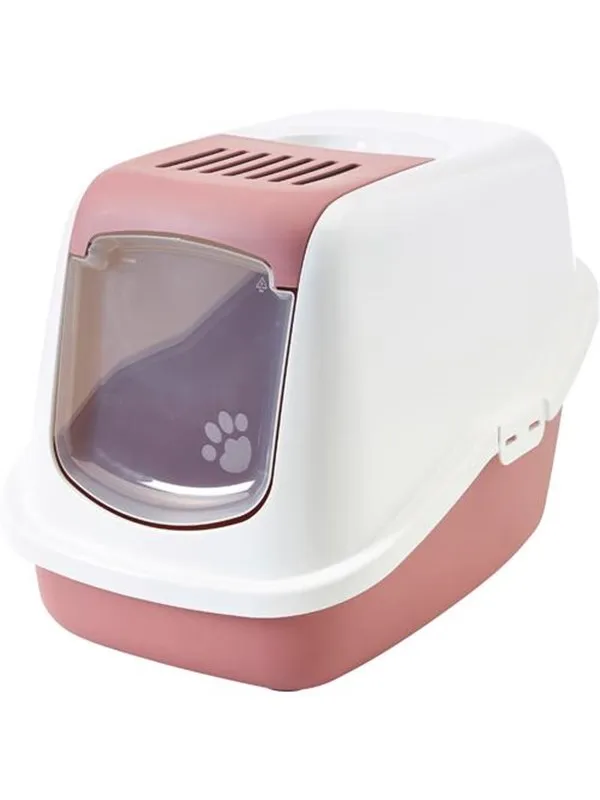 Savic Nestor Cat Toilet Home Rosa 56x39cm