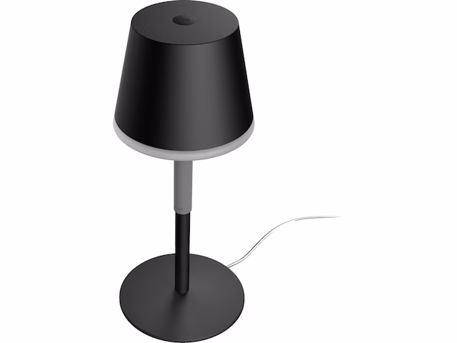 Philips Hue Go bærbar bordlampe (sort)