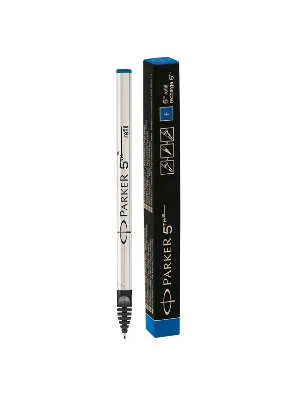 Parker 5th Technology Pen Ink Refill | Fine Point | Blue Ink | 1 Count