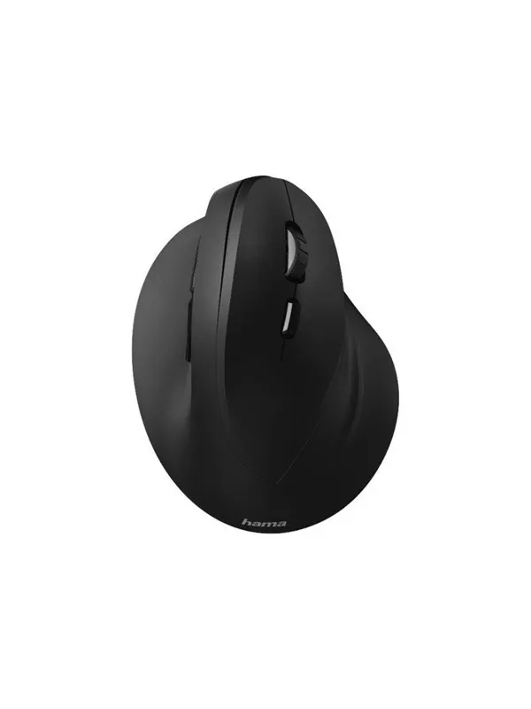 Hama Vertical Ergonomic - Vertical mouse - Optisk - 6 - Svart
