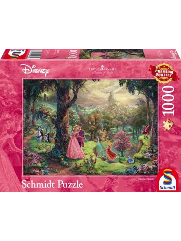 Schmidt Puzzle - Thomas Kinkade: Disney Sleeping Beauty (1000)