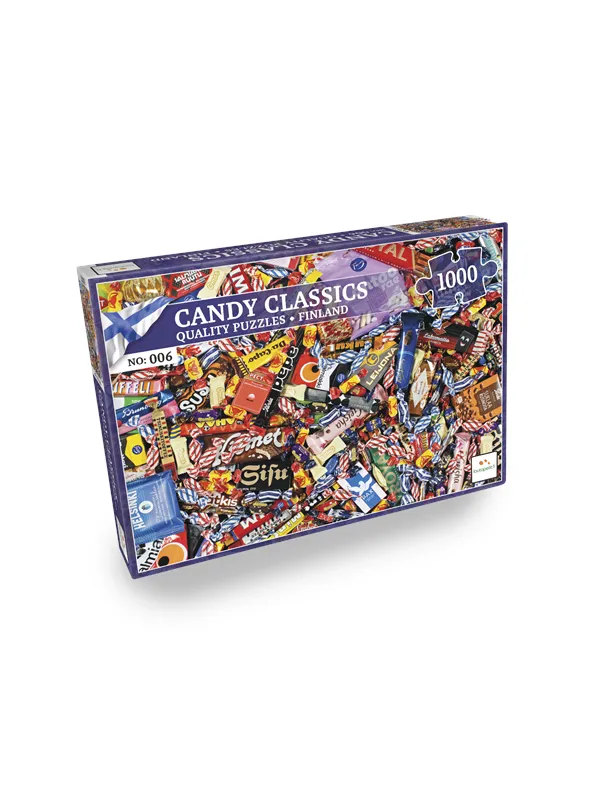 Lautapelit Nordic Quality Puzzles: FI:006 - Finnish Candy (1000 Pieces)