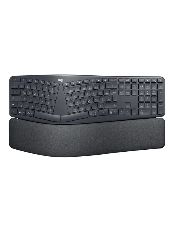 Logitech ERGO K860 Wireless Ergonomic - US (ISO) - Gamingtastatur - Engelsk (USA) - Svart