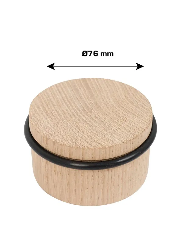 Home>it Dørstopper Ø76 mm - eik