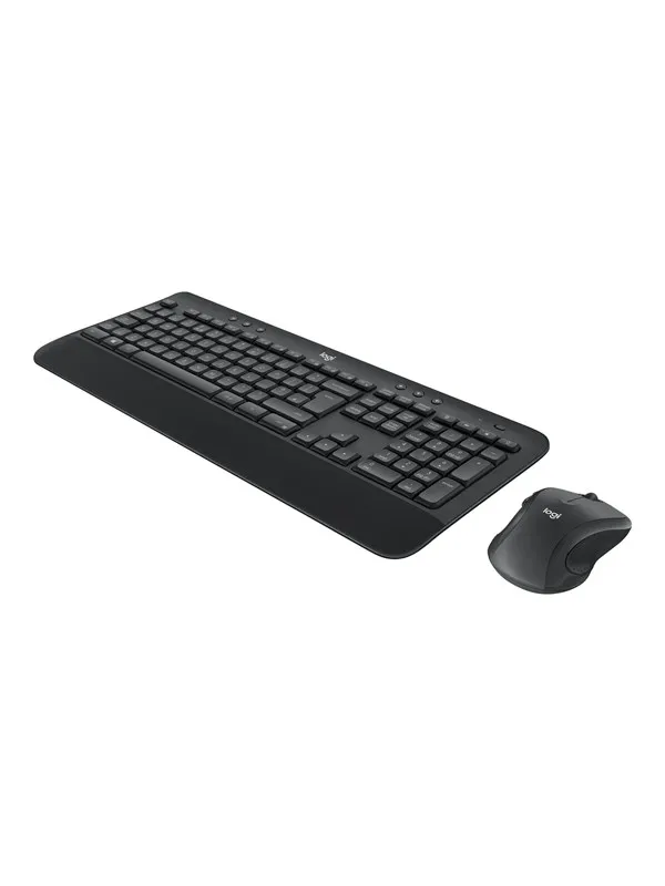 Logitech MK545 Adv Keybrd&Mouse US Intl - Tastatur & Mussett - Universal - Svart
