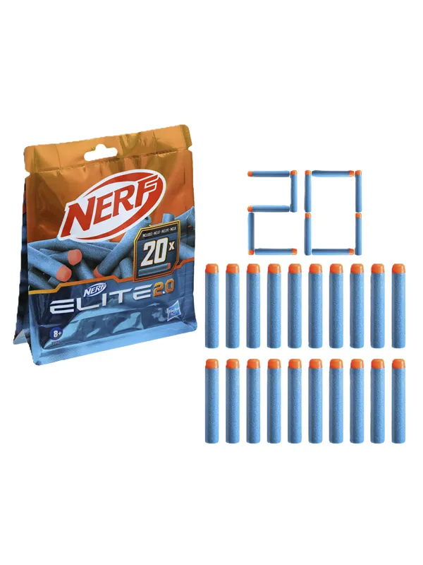 NERF Nerf Elite 2.0-påfyllingspakke med 20 piler