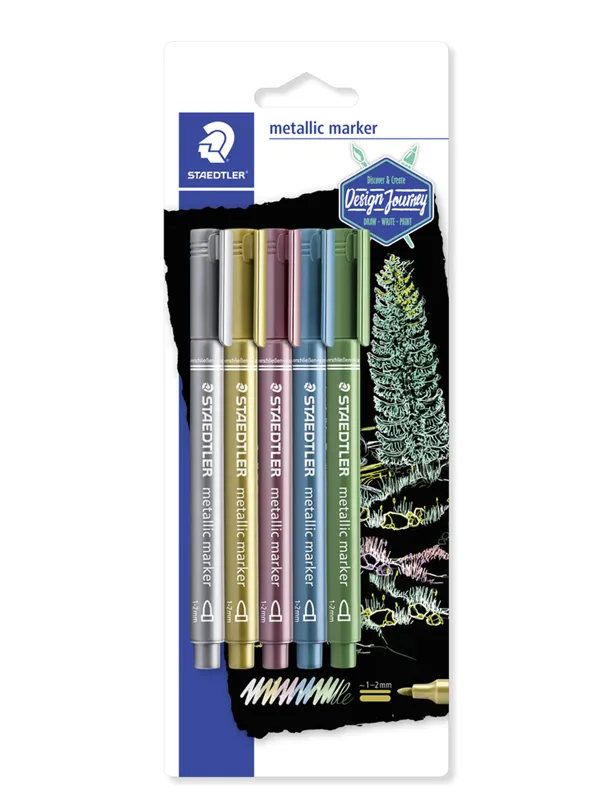 Staedtler Marker  metallic 5 pcs BC