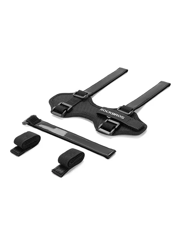 Rockbros 50210064001 Velcro Bike Strap for Bluetooth Speaker or Water Bottle - Black