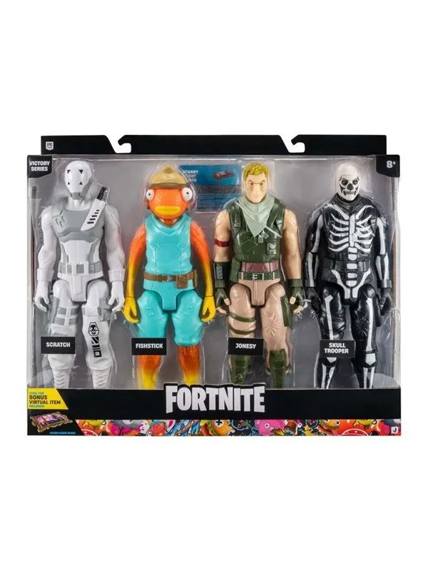 Fortnite Victory Squad Mode Figures 30Cm - 4-pack