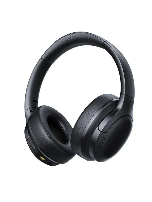 Baseus Bass BH1 Lite Wireless On-Ear Bluetooth 6.0 Headphones - Black