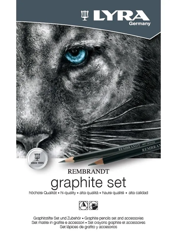 Lyra Rembrandt Graphite set 11 pcs