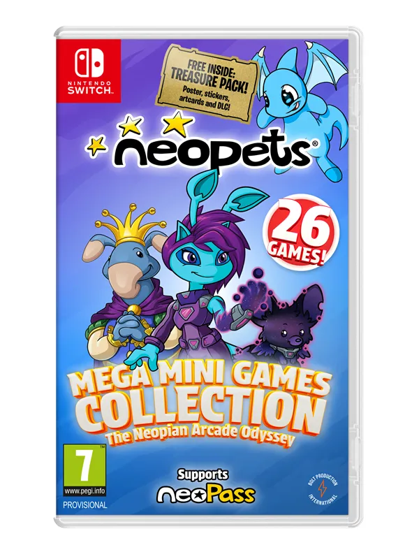 Neopets - Mega Mini Games Collection (Day One Edition) - Nintendo Switch - Collection