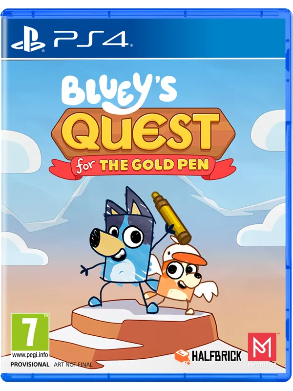 Bluey's Quest for the Gold Pen - Sony PlayStation 4 - Eventyr