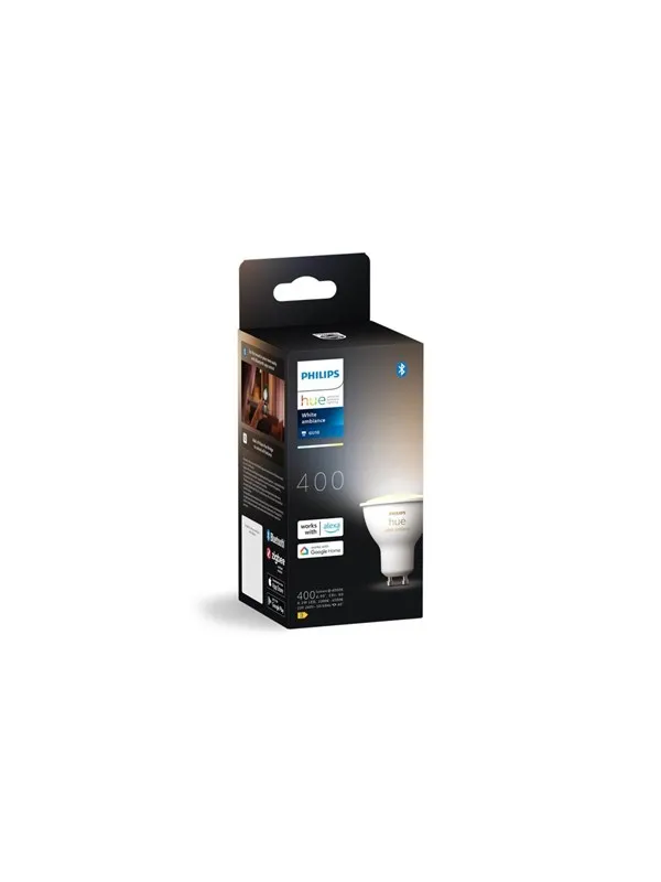 Philips Hue White Ambiance GU10 Spotlight - 1-pakning