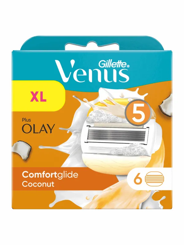 Gillette-Venus Venus Comfortglide Coconut with Olay 6 pcs