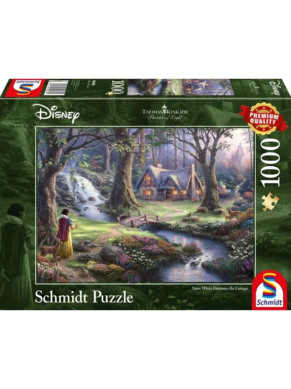 Schmidt Puzzle - Thomas Kinkade: Disney Snow White (1000)