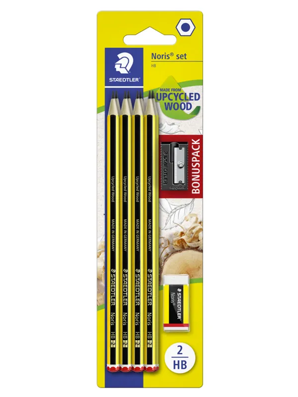 Staedtler Pencil Noris HB set bc    100% PEFC