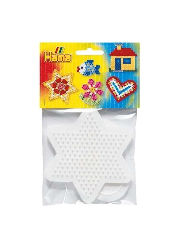 Hama Ironing beads Pegboards-heart and Star