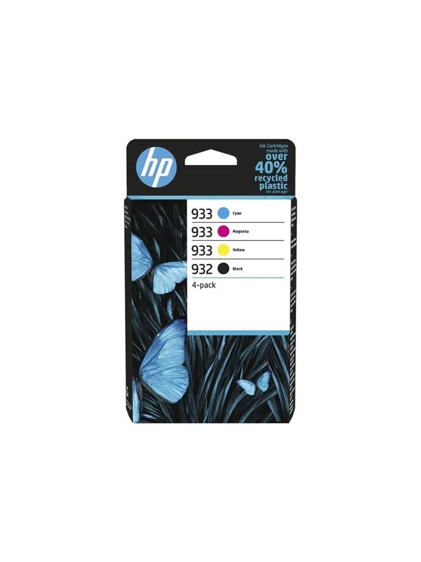 HP 932 / 6ZC71AE 4-Pack Color Ink - Blekkpatron Colour (cyan, magenta, yellow, black, black)