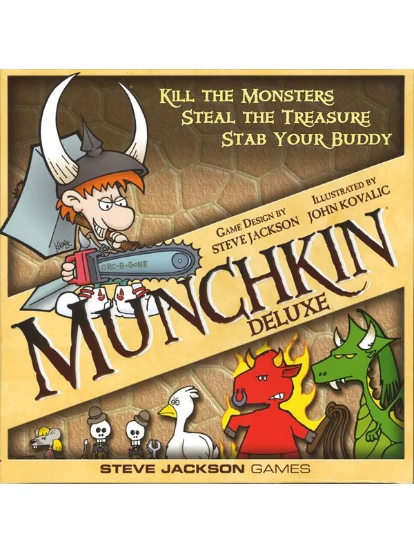 Asmodee Munchkin Deluxe (ENG)