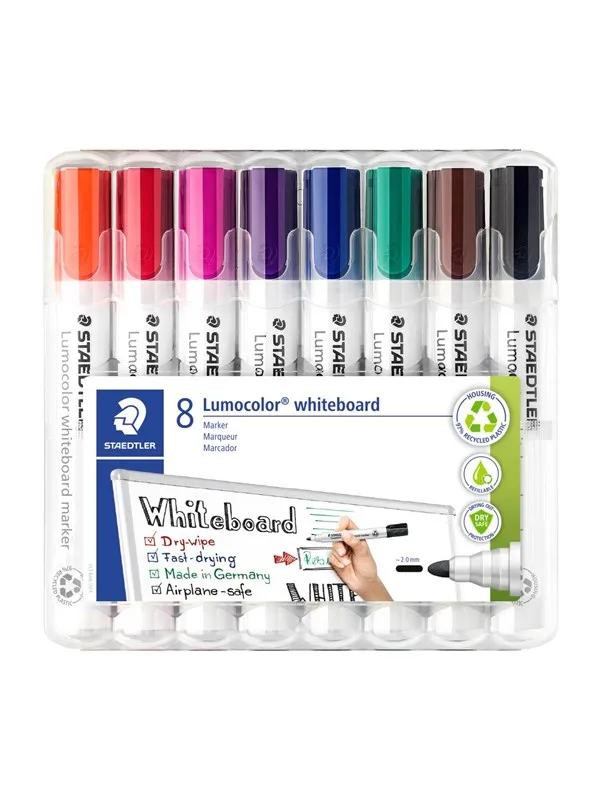 Staedtler Whiteboard marker Lumo. 8pcs.box