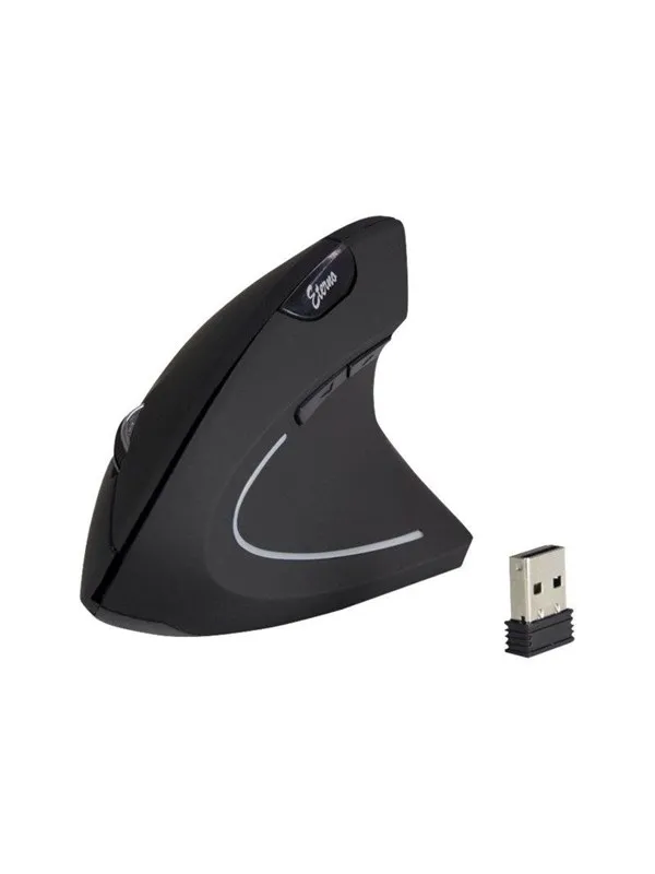 Inter-Tech Eterno KM-206R - Vertical mouse - 6 - Svart