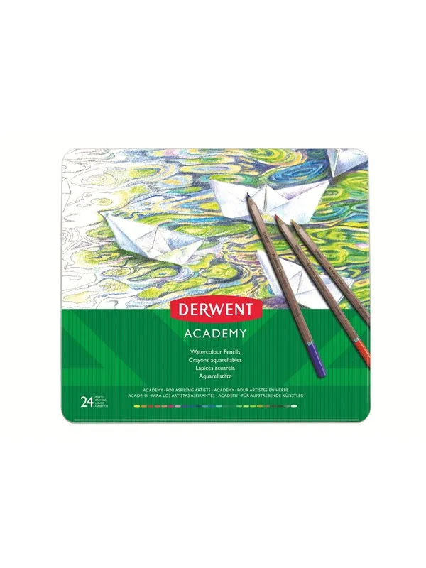 Derwent Watercolour Pencils (24 Tin)
