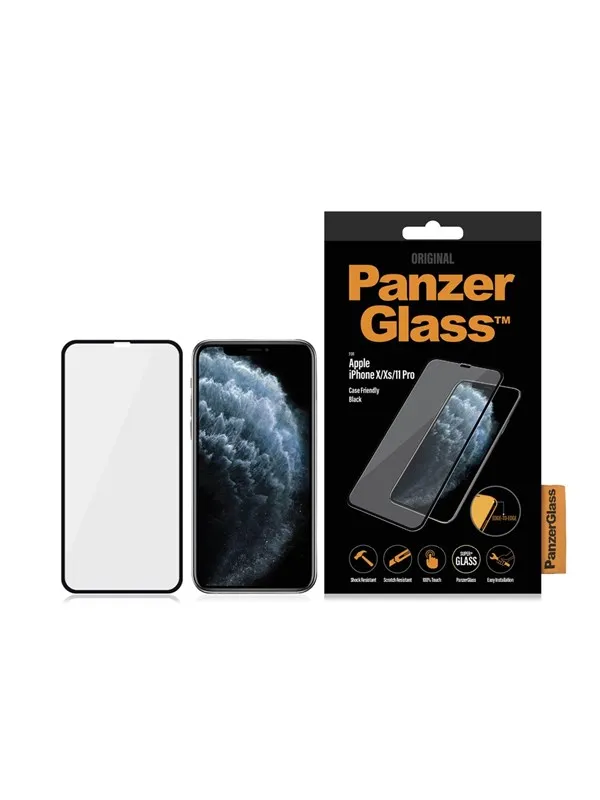 PanzerGlass Screen Protector Apple iPhone 11 Pro | Xs | X | Edge-to-Edge