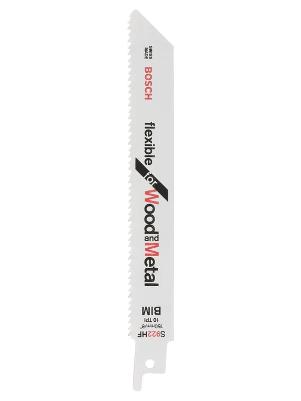 Bosch Bajonettsagblad bi-metall, S 922 HF Flexible for Wood and Metal