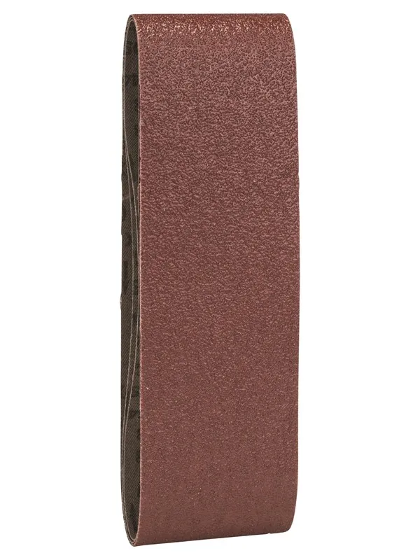 Bosch 3-delers slipebånd-sett for båndsliper, rød kvalitet G= 40